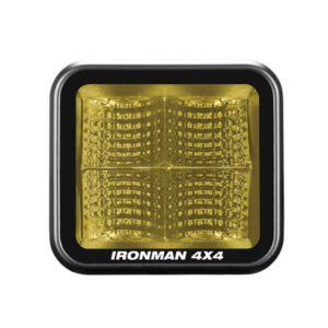 20W Bright Cube Flood Beam LED Cube Light 70×64 Amber 3