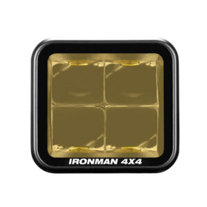 20W Bright Cube Spot Beam LED Cube Light 70×64 Amber 3