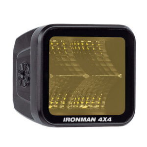 40W Bright Cube Flood Beam LED Cube Light 81×75 Amber 2
