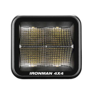 40W Bright Cube Flood Beam LED Cube Light 81×75 Clear 3