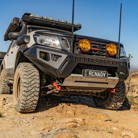 Raid Full Length Steel Bumper Bullbar To Suit Nissan Navara Np