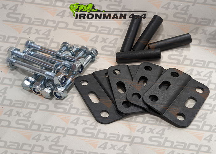 IDM009 Suzuki Jimny Crossmember Drop Brackets Ironman 4×4 3