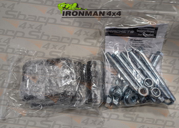 IDM009 Suzuki Jimny Crossmember Drop Brackets Ironman 4×4 4