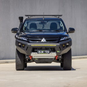 Raid Full Length Steel Bumper Bullbar To Suit Mitsubishi Triton MR+ ...