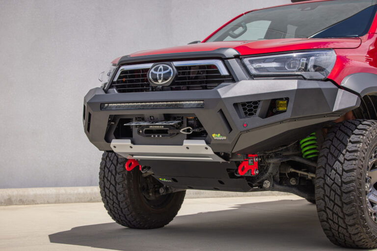 Raid Full Length Steel Bumper Bullbar To Suit Toyota Hilux Rogue 2022 ...