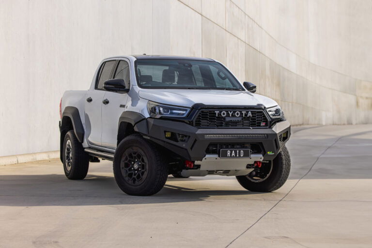 Raid Full Length Steel Bumper Bullbar To Suit Toyota Hilux GR Sport ...