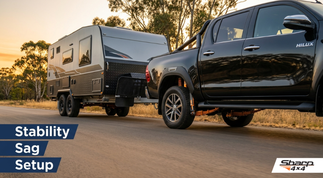 Towing With Upgraded Suspension: Stability, Sag, and Setup